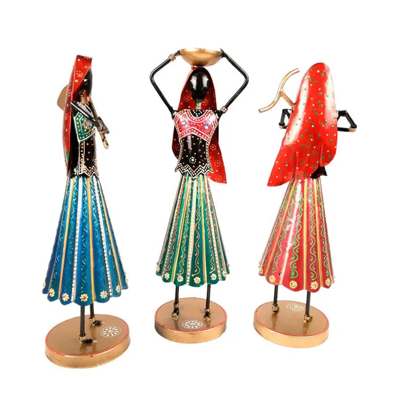 Ethnik Ladies Showpiece - Set Of Three media 4