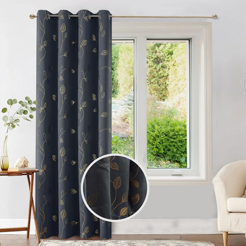 Urban Space Vinya II Blackout Curtain - Black media 3