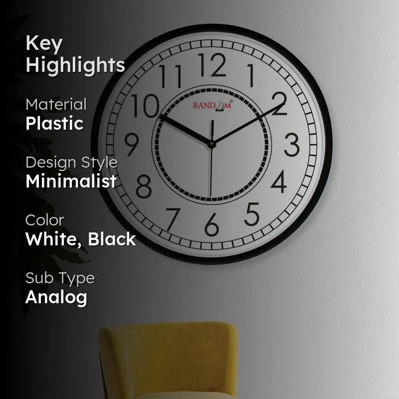 Jamil Sweep Silent Wall Clock media 2