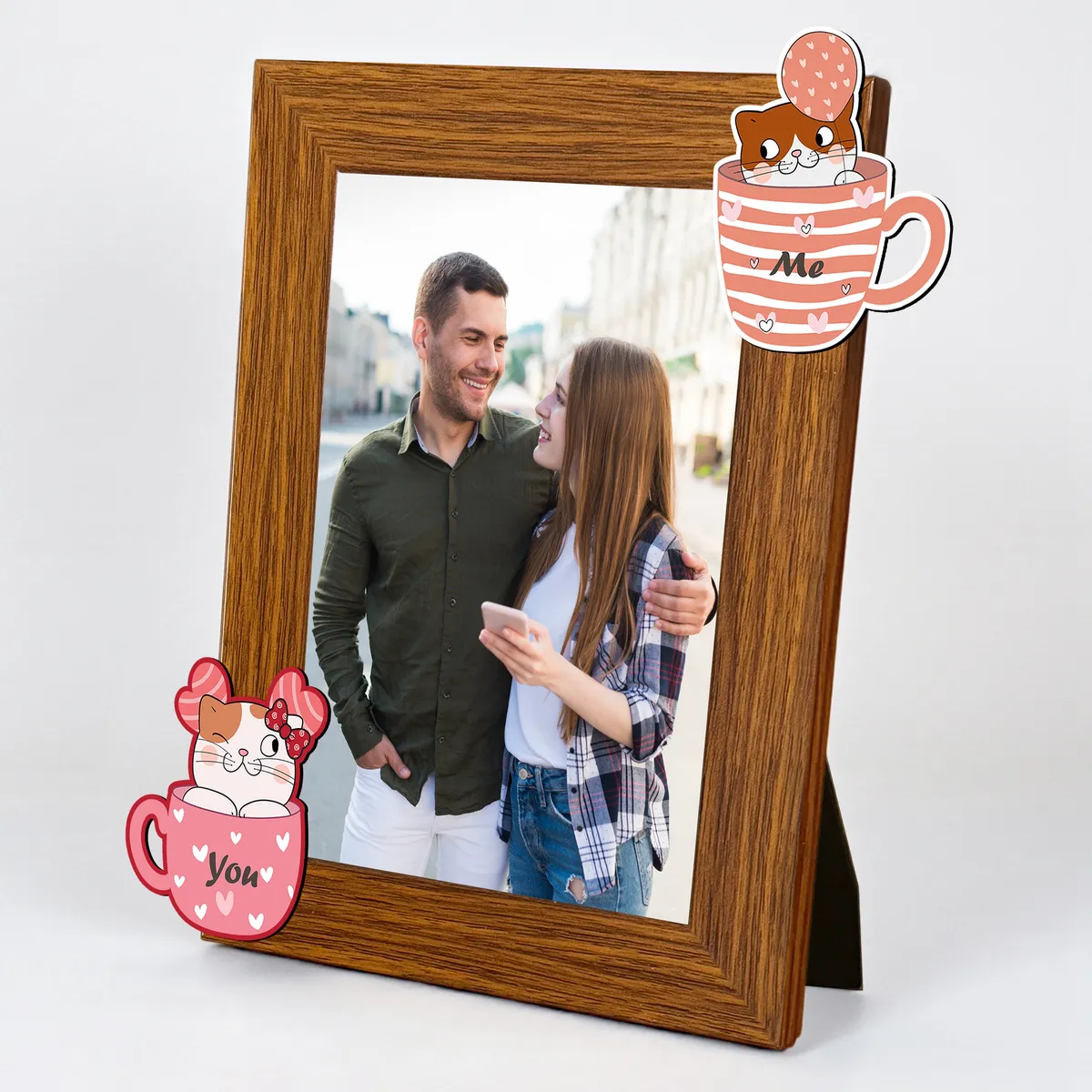 Lovio MDF Photo Frame with Magnetic Sticker II media 5