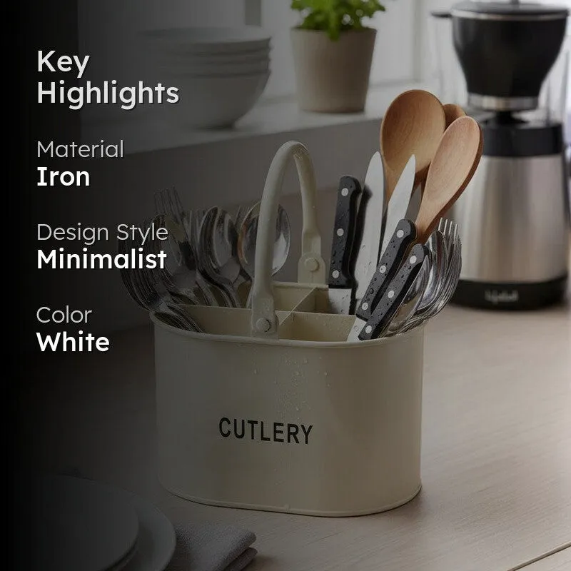 UrbanServe Iron Cutlery Stand media 2