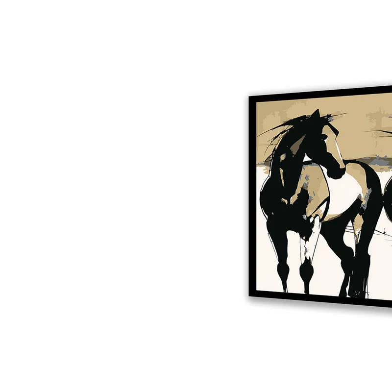 Equine Arts Wall Art with Black Frame media 5