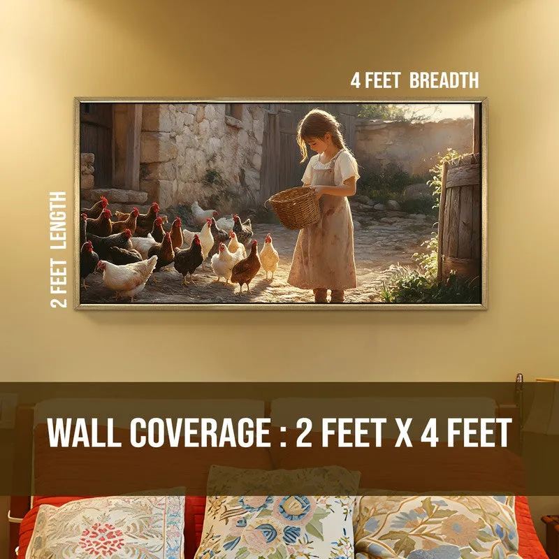 Simplicity Canvas Wall Painting With Frame media 9