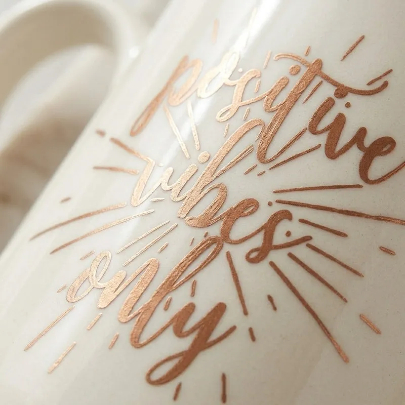Positive Porcelain Coffee Mug (300 mL) media 3