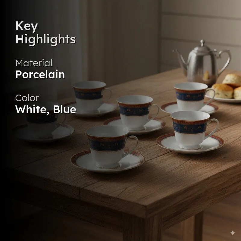 Fynor Cup & Saucer (215 mL) - Set of Six media 2