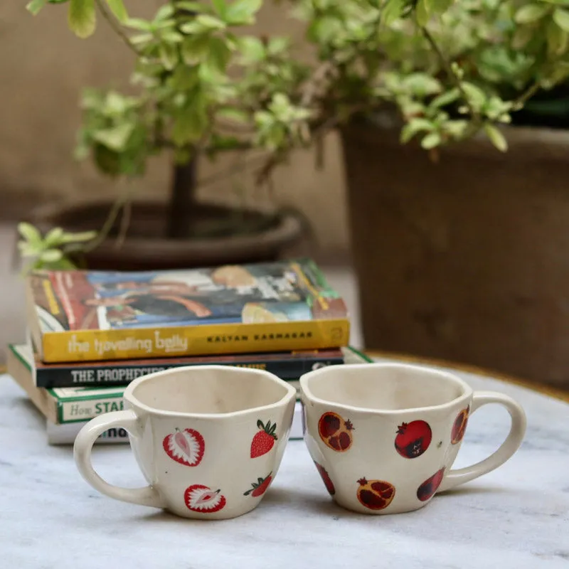 Hawke Ceramic Tea Cup (220 mL Each) - Set of Two media 1