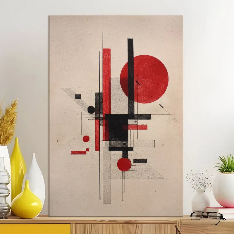Modern Axis Composition Canvas Wall Art media 5