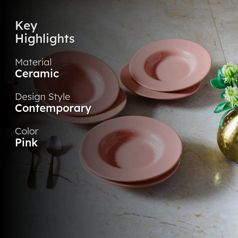 Fired Form Pasta Plate - Set Of Six media 2