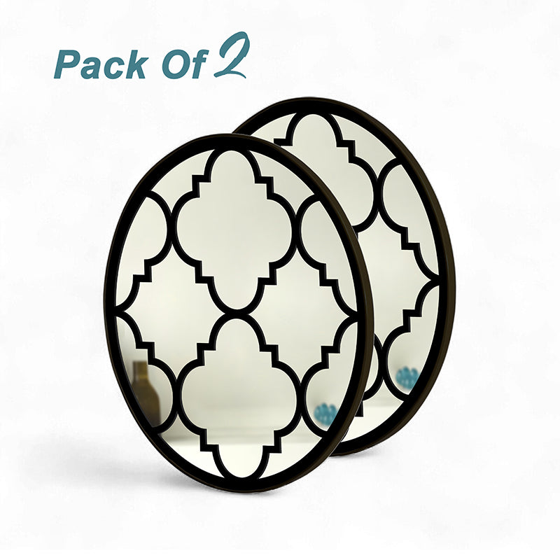 Medina Motif Decorative Wall Mirror - Set Of Two media 4
