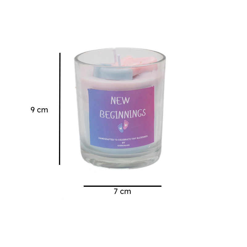 New Beginnings Scented Candle - Neem, Basil media 6