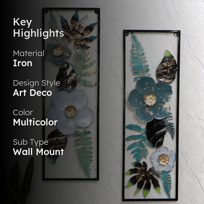 Florenca Iron Wall Accent - Set Of Two media 2