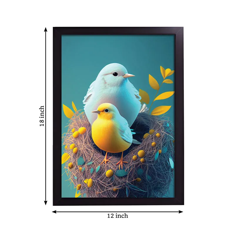 Sparrow Twin Wall Art media 6