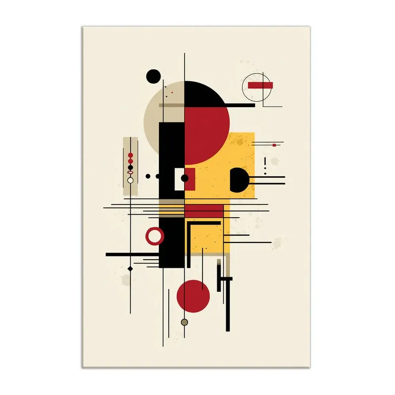 Linear Balance Composition Canvas Wall Art media 3