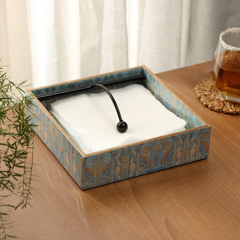 Whitmore Mango Wood Serving Tray Set - Six Piece Set media 3