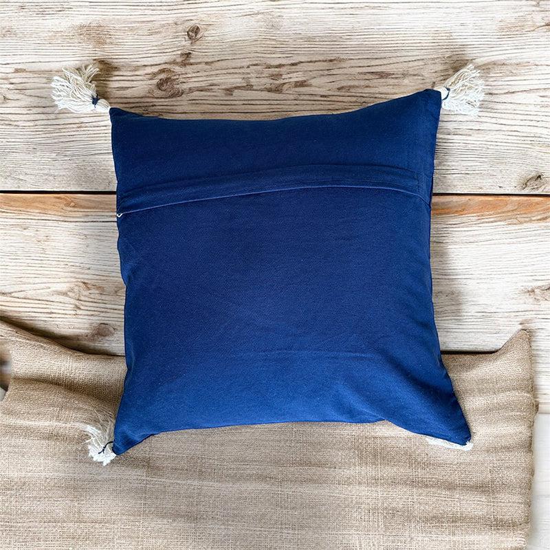 Thread & Tale Embroidered Cotton Cushion Cover - Set Of Two media 4