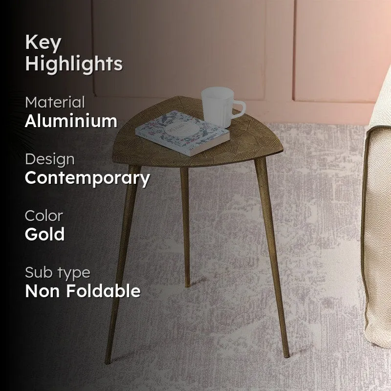Vertex Center Table - Gold media 2