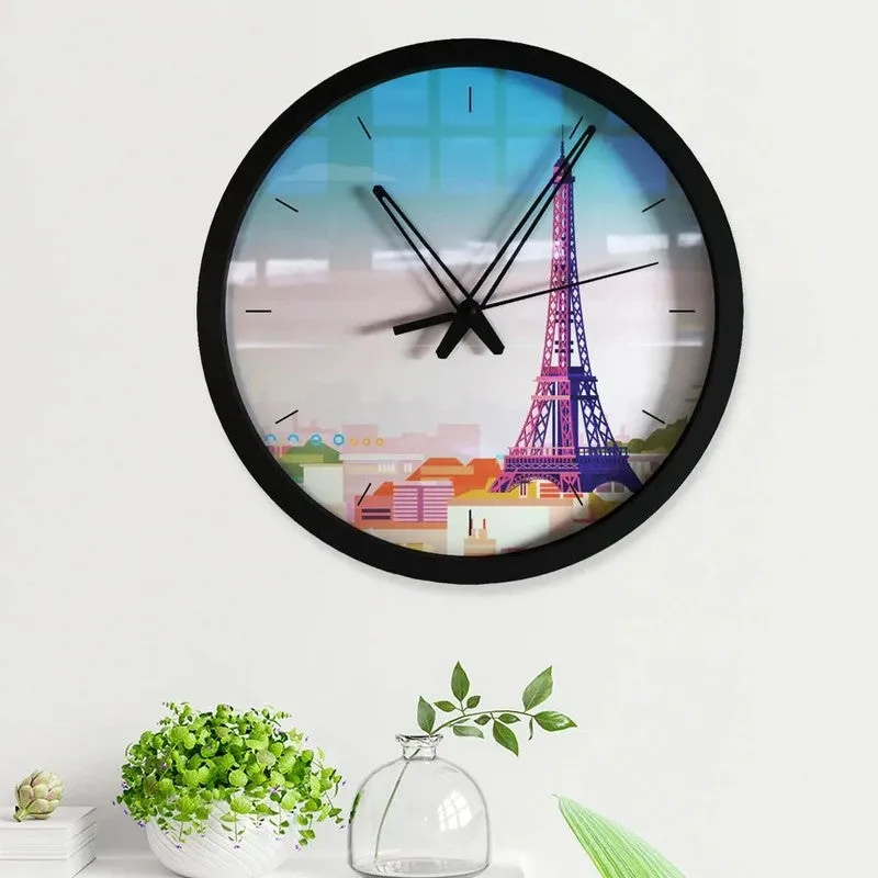 Eiffara MDF Wall Clock media 3