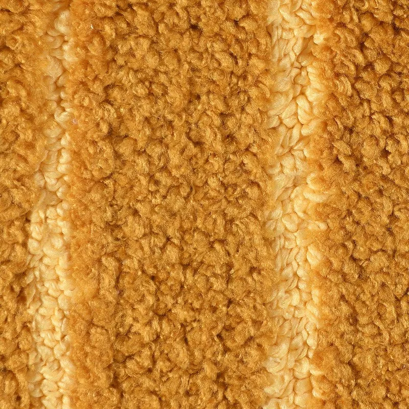 StripeEase Microfiber Bath Mats (Yellow) - Set of Two media 3