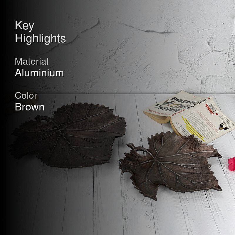 Maple Muse Accent Tray (Brown) - Set Of Two media 2