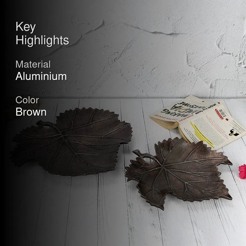 Maple Muse Accent Tray (Brown) - Set Of Two media 2