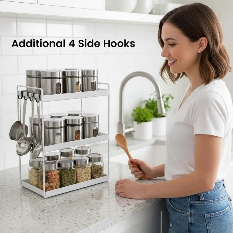 Glow Stack Metal Racks - White media 7