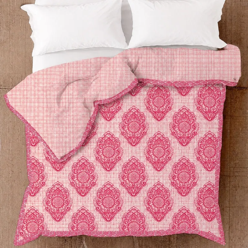 Sargam Ethnic Cotton Dohar (Pink) - 210 TC media 4