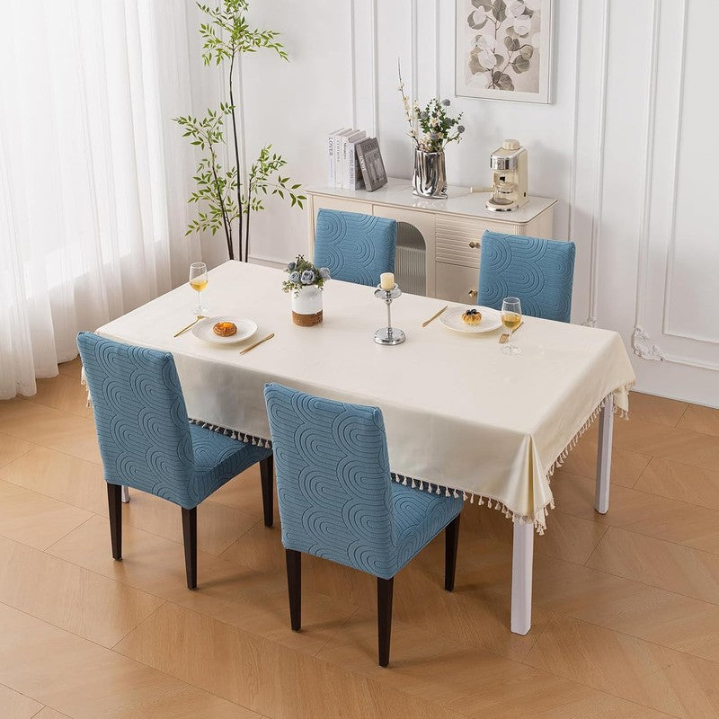 Nexo Fit Chair Cover (Blue) - Set Of Four media 3