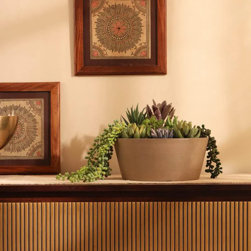 Zenscape Tray Planter - Taupe media 2