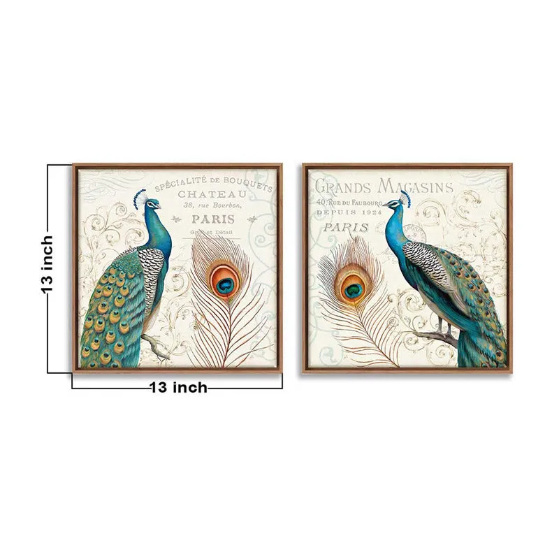 Mayura Charita Wall Art - Set Of Two media 6