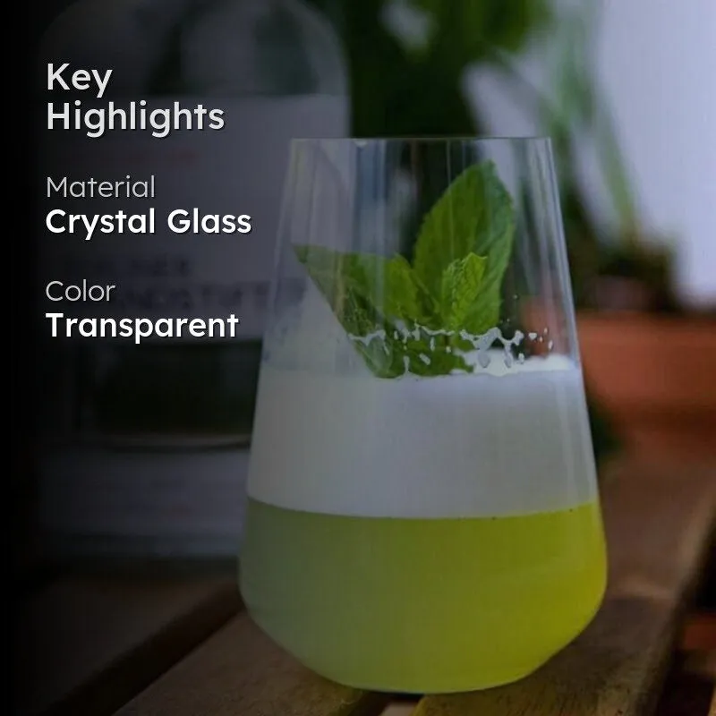 Jasper Bohemia Crystal Cocktail Glass (440 mL) - Set Of Six media 2