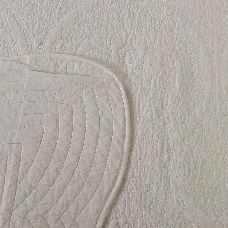 Oceanus Solid Cotton Quilt - 250 GSM media 5