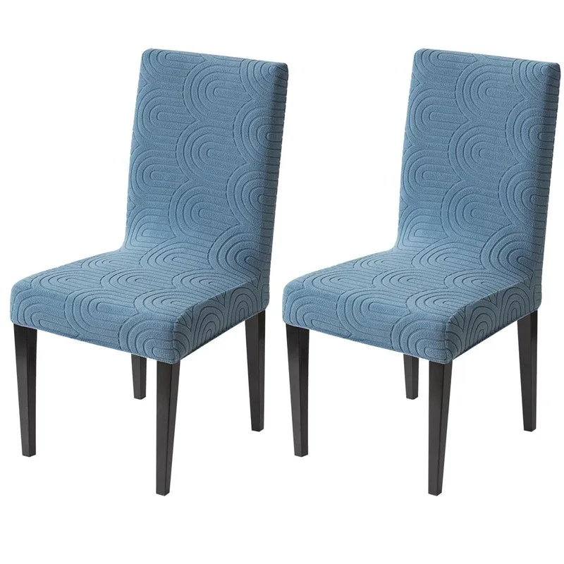Nexo Fit Chair Cover (Blue) - Set Of Two media 3