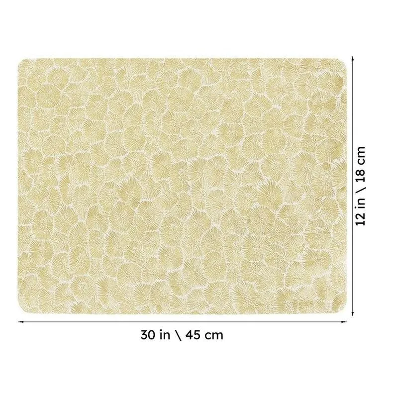 Arvane Golden Rectangle PVC Table Mats - Set Of Four media 6