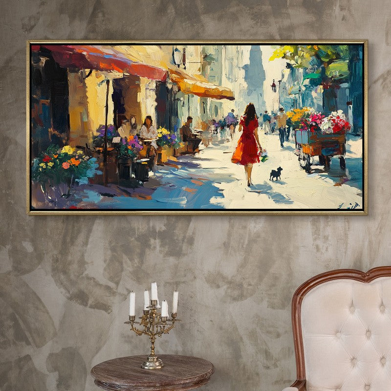 Calidora Canvas Wall Painting With Frame