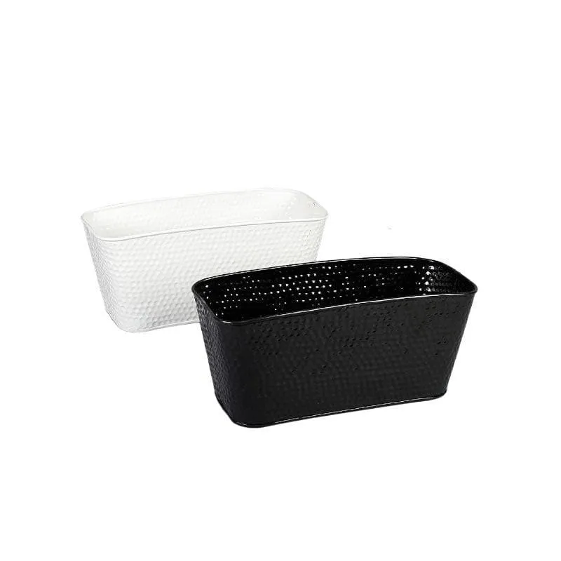 Grow Greens Planter (Black & White) - Set Of Two media 4