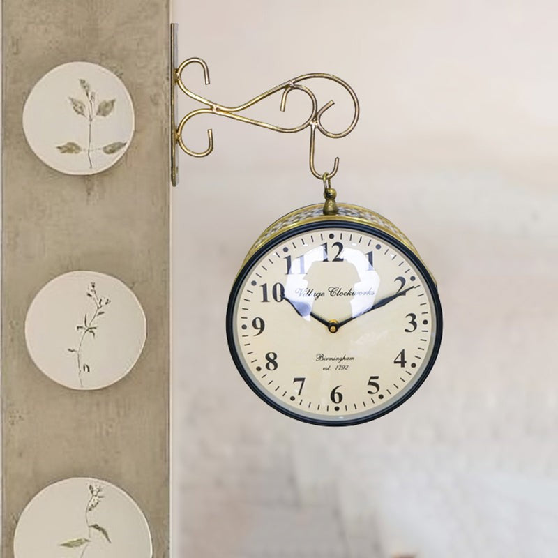 Regal Timekeeper Iron Wall Clock media 3