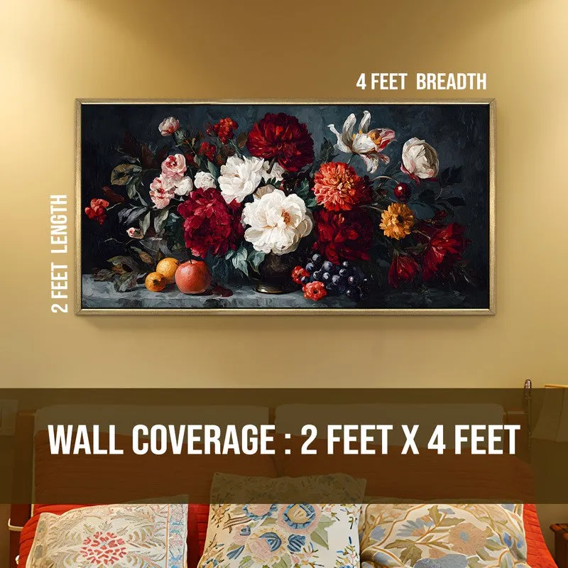Opulence Canvas Wall Painting With Frame media 8