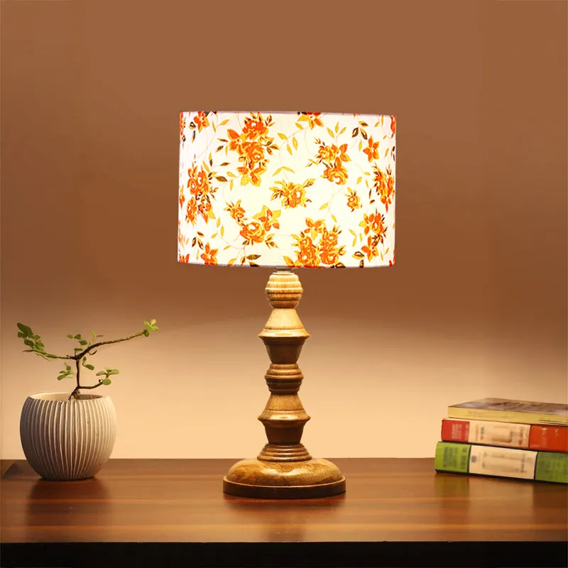 Fleur Timber Wooden Table Lamp media 1