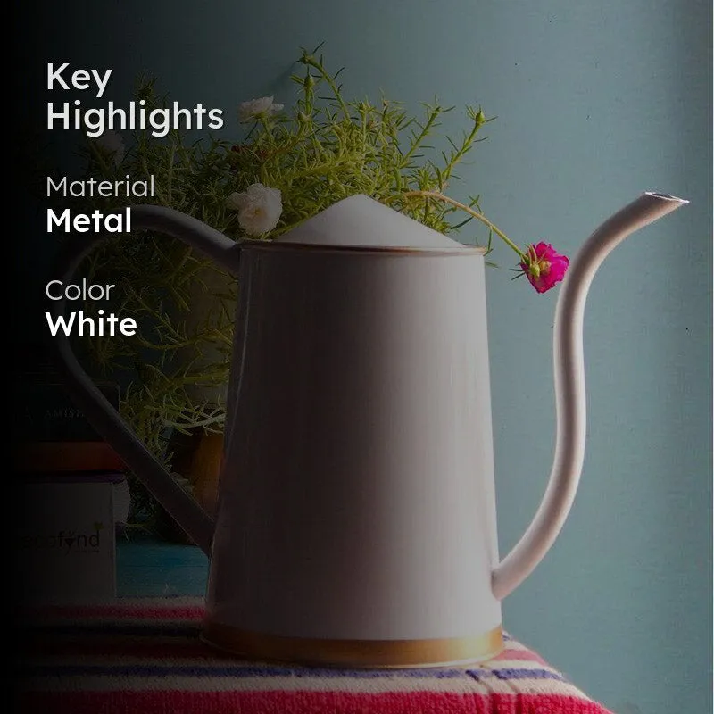 Edana Watering Can - White media 2