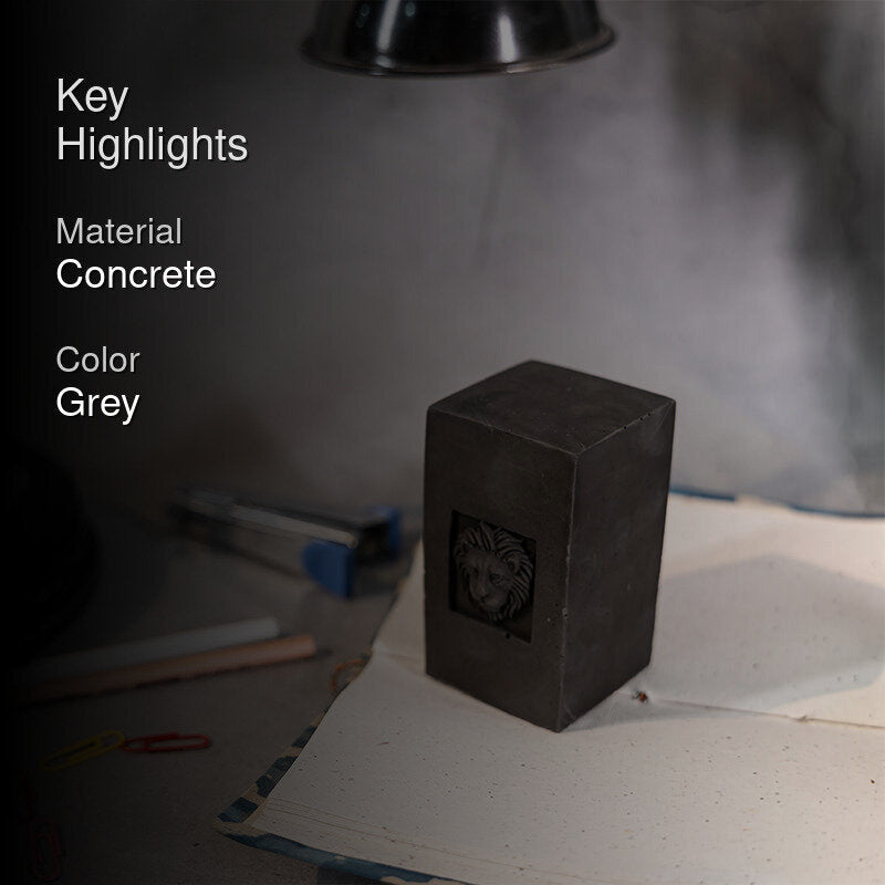 Leo Gram Concrete Desk Organiser media 2
