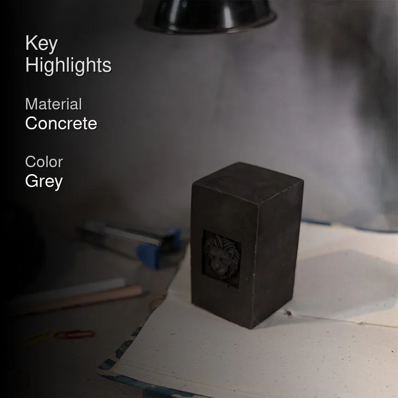 Leo Gram Concrete Desk Organiser media 2