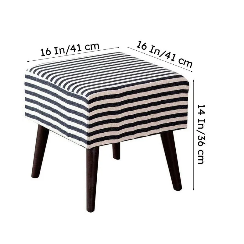 Delway Wooden Stool - Set Of Two media 6
