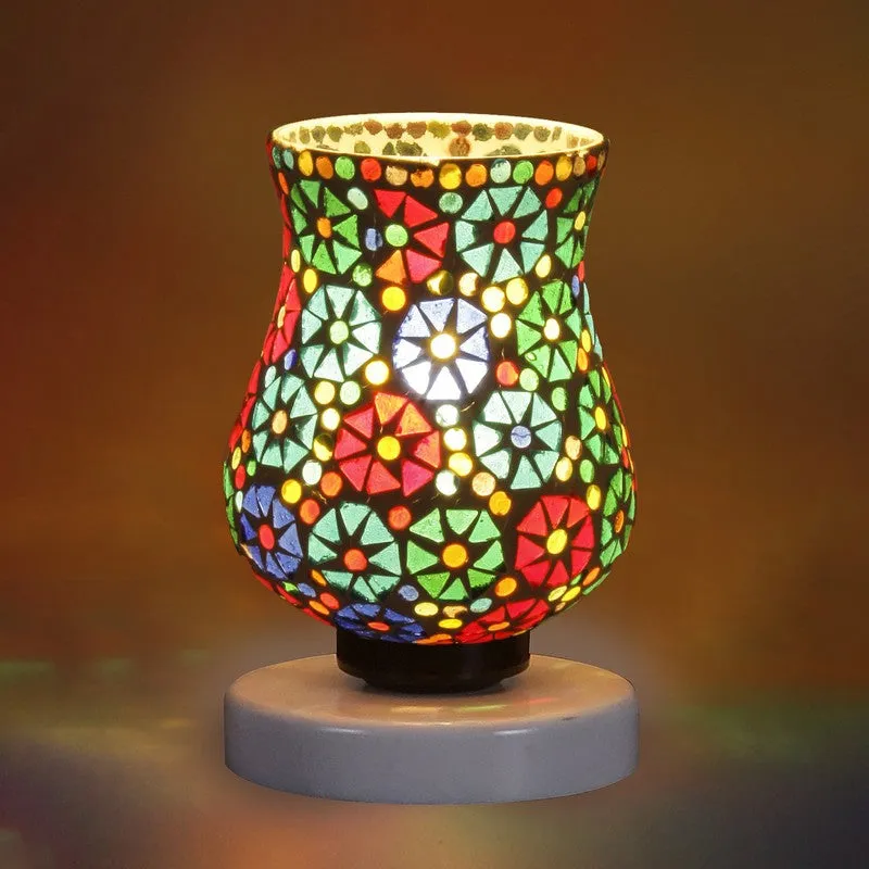 Illumea Mosaic Glass Table Lamp - Multicolor media 7