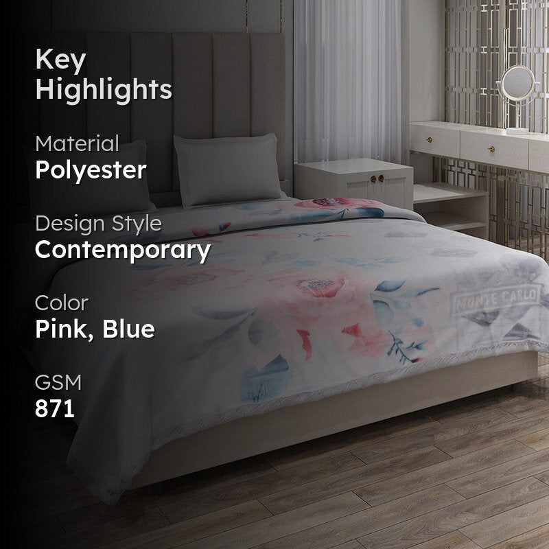 Monte Carlo Blossom Breeze Blanket - 871 GSM media 2