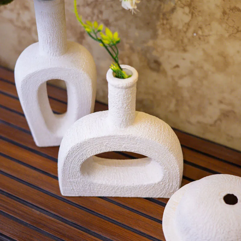 Oriki Ceramic Vase - Set Of Four media 6