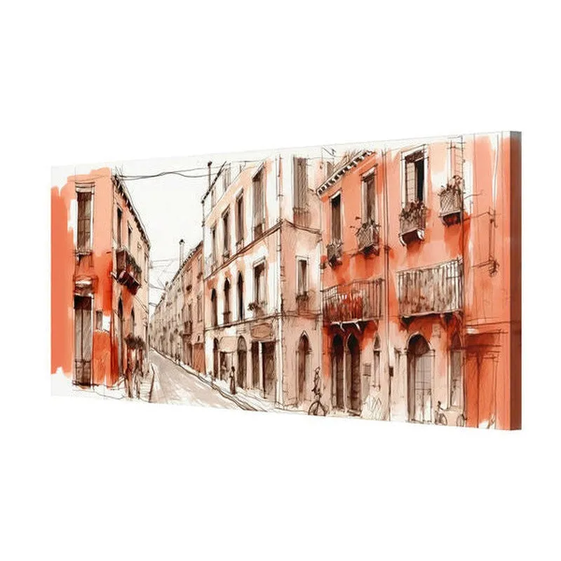 Historic European Street Wall Painting media 5
