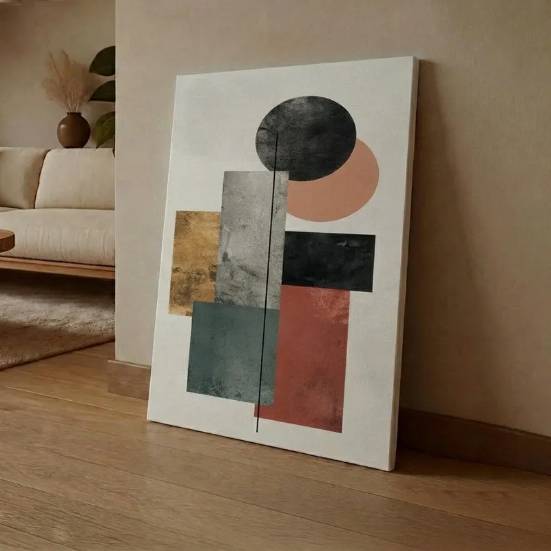 Calm Shapes Canvas Wall Art media 1