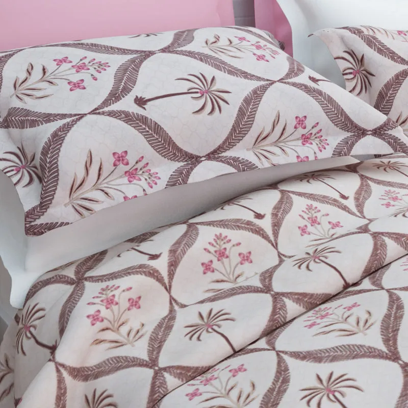 Suite Dreams Cotton Bedsheet (Light Pink) - 144 TC media 6