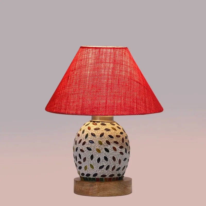 Seravia Wooden Table Lamp - Multicolor media 6