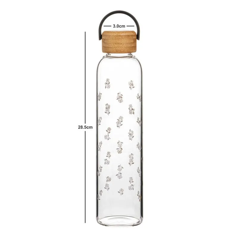 Clear Drop Borosilicate Glass Bottle - 750 mL media 5